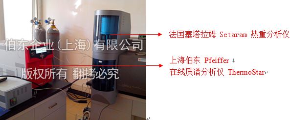 伯東 Pfeiffer 質(zhì)譜分析儀與熱重聯(lián)用
