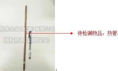 伯東熱管檢漏